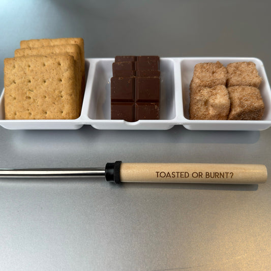 Trio Treat Tray and Toasting Wand